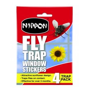 Nippom Flytrap Window Stickers 4pk