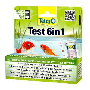 Tetra Pond test Strips 6 In 1