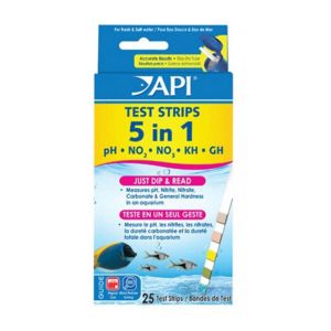 API 5 in 1 Aquarium Test Strips (25 pcs)