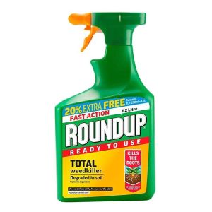 Roundup Weedkiller Ready to use 1litre +20% free