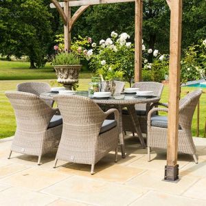 Sussex 6 Seat And Oval Table Set