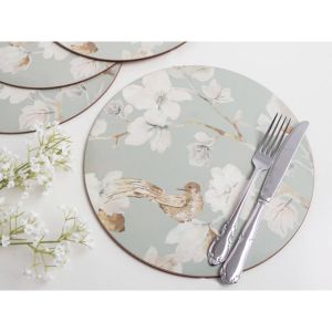 4Pk Placemat Round Tranquility