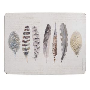 Creative Tops 6Pk Placemat Feathers