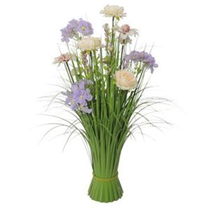 Hydrangea & Peony Grass Floral Bundle 60cm