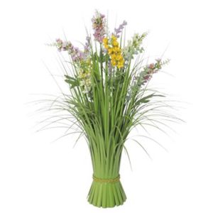 Stock Flower Stems Grass Floral Bundle 60cm